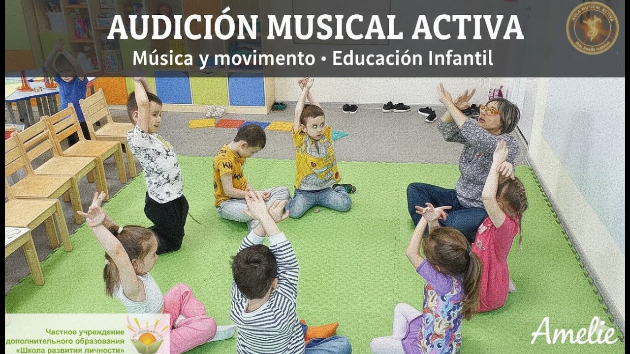 Audición musical activa. Música y movimiento en Educación Infantil. Amelie