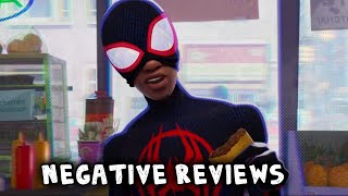 Reading Negative Spider-Man Across the Spider-Verse Reviews