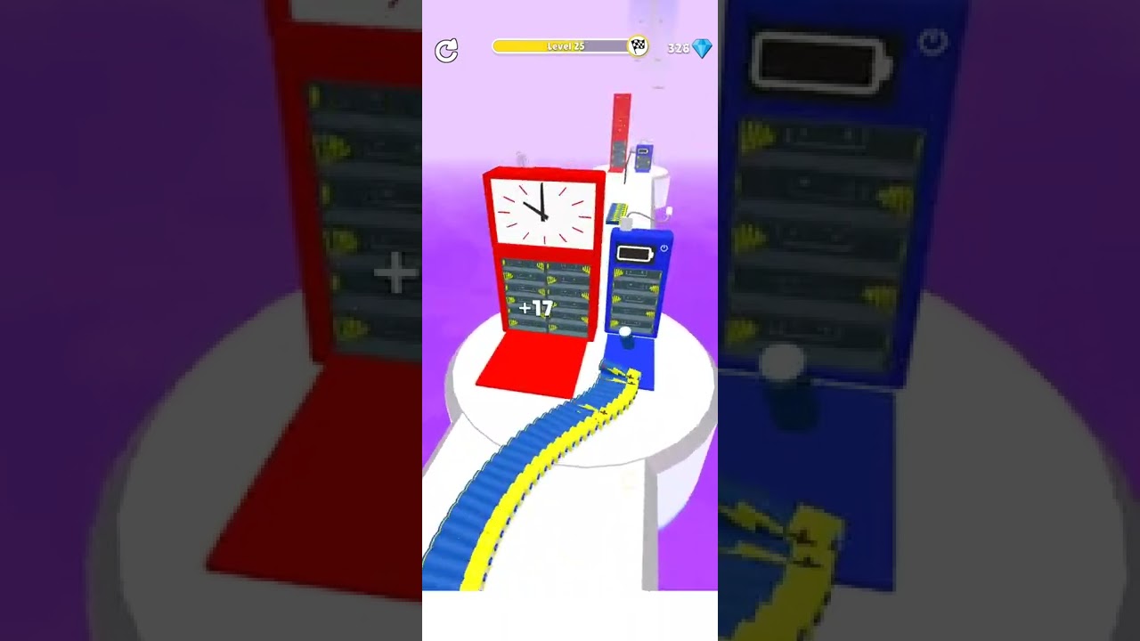 3d battery running gameplay level 25 