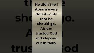 Abraham's Calling. Genesis 12:1. #god, #godisfaithful, #bible,