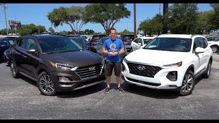 Which Hyundai SUV should you BUY? 2019 Tucson or Santa Fe