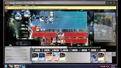 Android: Netrunner Andromeda vs TWIY Biotic Rush OCTGN