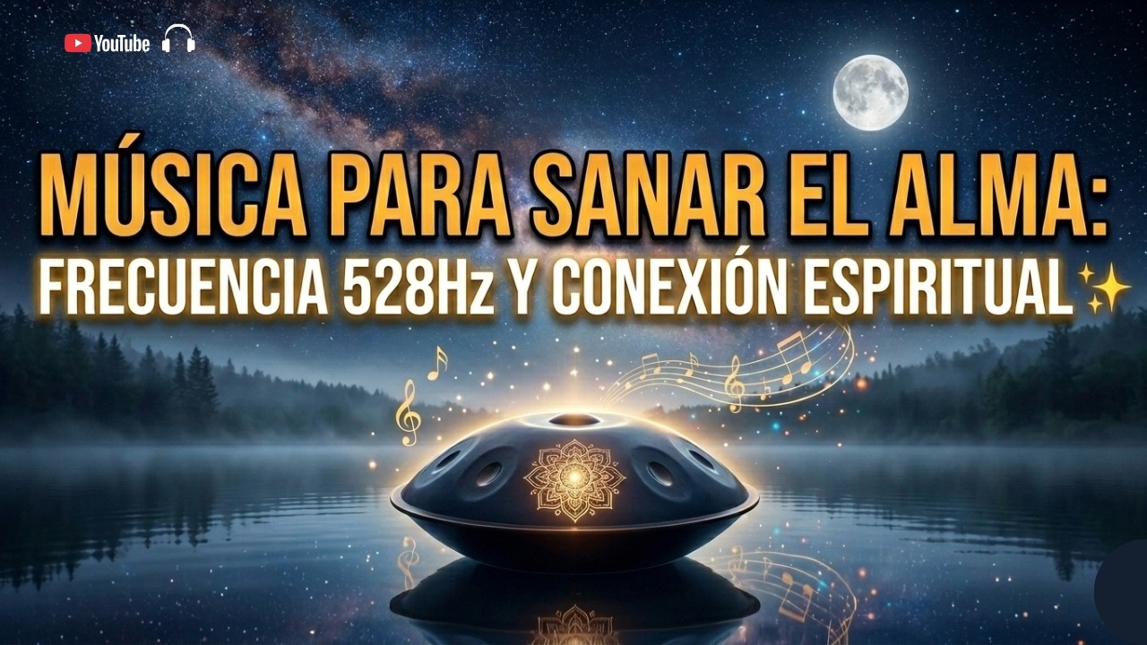 🔴 Música para SANAR el ALMA Frecuencia 528Hz y Conexión Espiritual ...