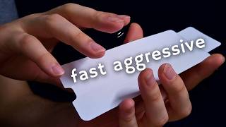 *ACTUALLY* FAST & AGGRESSIVE ASMR Tapping (no talking)