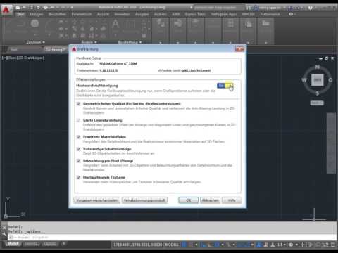 Acceleration Autocad