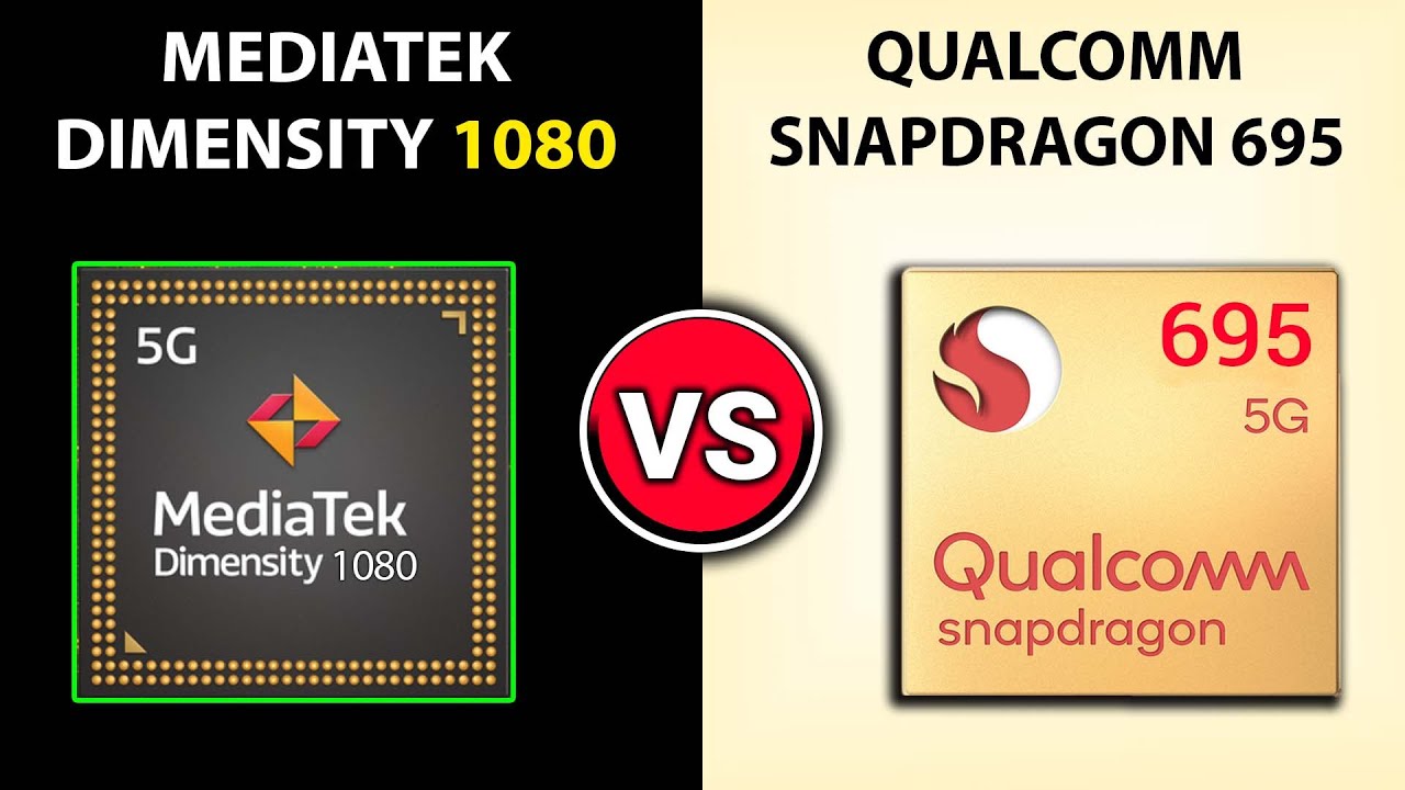 Beyond Comparison: Mediatek Dimensity 1080 vs Snapdragon 695!