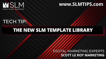 Tech Tip: The New SLM Template Library