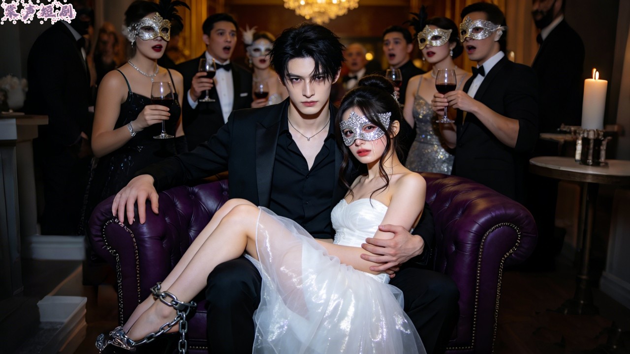 夜鶯姑娘意外跌落霸總懷中，主動解圍獻初吻，徹底征服狠戾少爺寵上天！