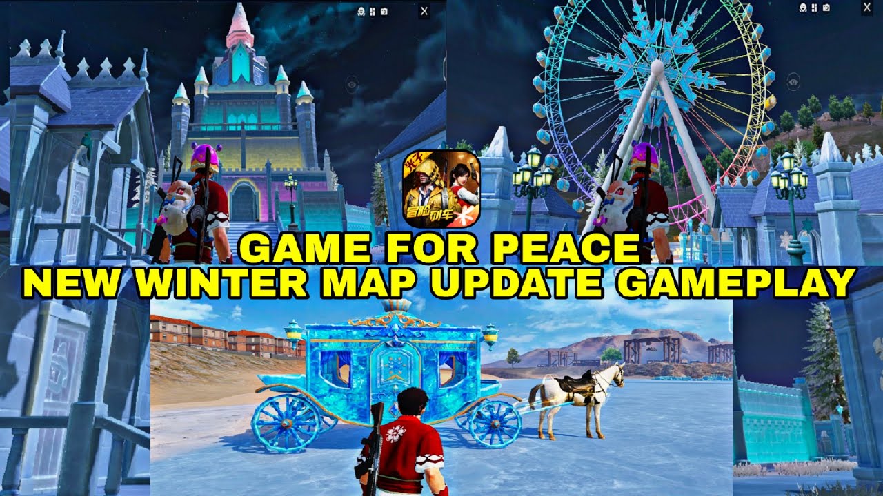Game For Peace New Winter Update Is Here | Winter Map Gameplay | Pubg Chinese | NovaGamerZ