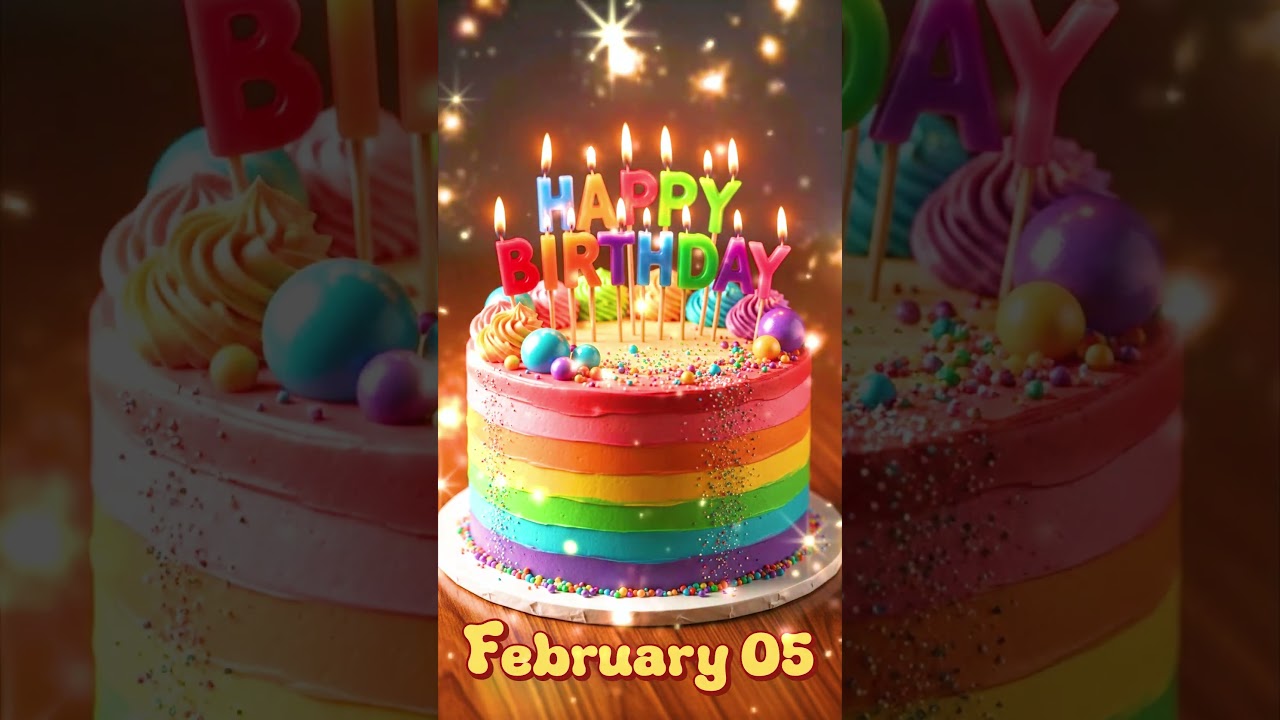 Happy Birthday February 5th! 🎂 | The Best Birthday Song Right Now