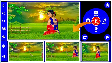 🔥How to nature love lyrical whatsapp status videos editing in kinemaster trending video editing 2021