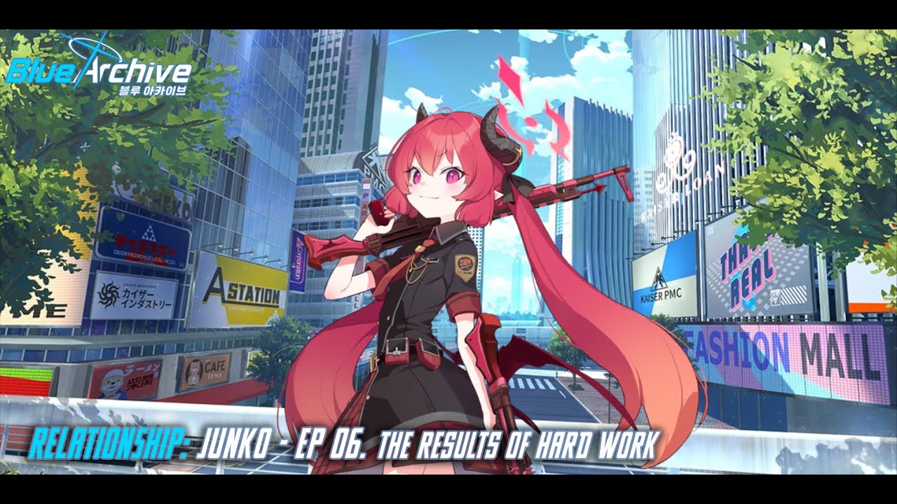 Blue Archive - Relationship Story: Junko - EP 06. The Results of Hard Work