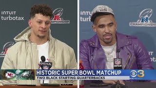 Jalen Hurts, Patrick Mahomes part of Super Bowl history