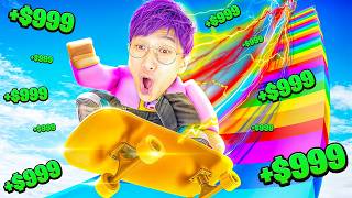 картинка: Мы потратили $999,999,999 в ROBLOX SKATEBOARD OBBY!?