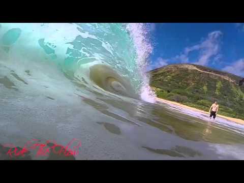 Perfect Shorebreak | SANDYS Beach Oahu | Ride The Flow