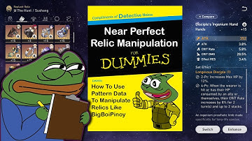 (OLD) A Tutorial on "Manipulating" Relic Substats on Honkai Star Rail 1.6