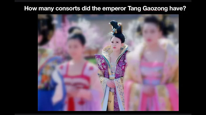 How many consorts did the emperor Tang Gaozong have? - DayDayNews