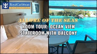 Allure of the Seas | Ocean View Stateroom with Balcony Tour 2024 4K 60FPS | Royal Caribbean Cruises