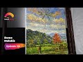 Pemandangan Sawah Impres  | Painting Timelapse | Episode 191 | Demo