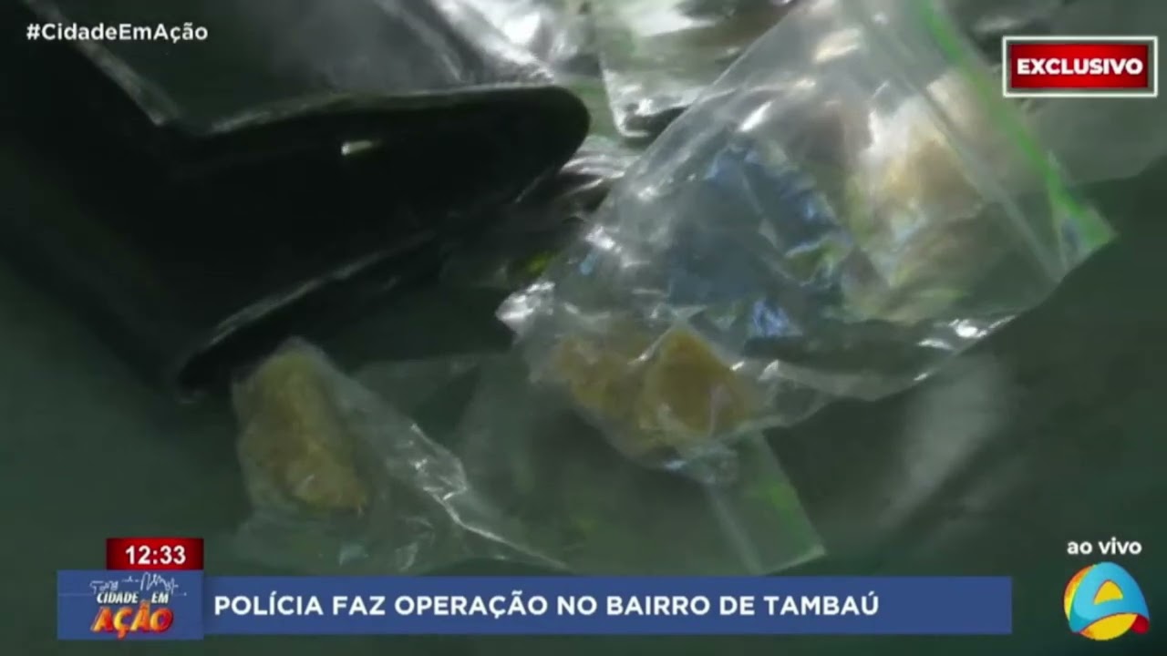 Cidade em Ação - Polícia faz operação no bairro de Tambaú