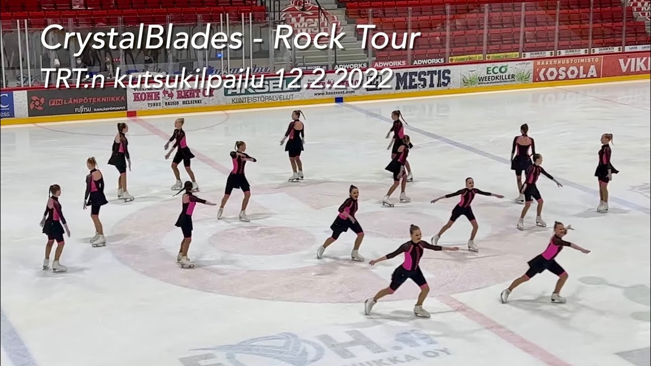 CrystalBlades - ”Rock Tour” - TRT:n kutsukilpailu 12.2.2022
