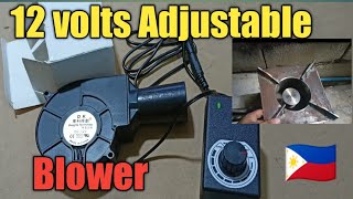 Unboxing 12 volts Adjustable Blower. para sa kalan de mantika @Daniel Team