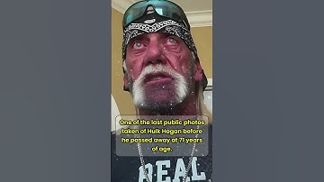 Hulk Hogan’s Last Public Photo Before Passing Away at 71