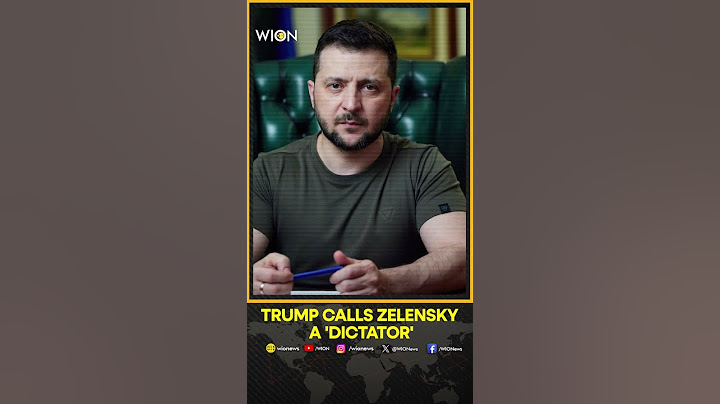 Trump Calls Zelensky ‘A Dictator’, Ukrainian Prez Says 'Trump Living In Disinformation Space’ | WION