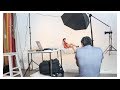 Shooting female model portfolio