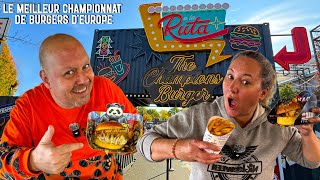 ON DECOUVRE LES MEILLEURS BURGERS D'EUROPE THE CHAMPION BURGER A 5 MINUTES DE DISNEYLAND PARIS