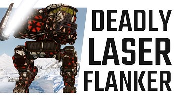 A MASSIVE Comeback! Cicada Binary Laser Cannon Build - Mechwarrior Online The Daily Dose 1561