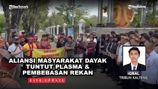 Dayak Community Alliance Demonstrates at the Governor's Office, Demanding Plasma and the Release ...