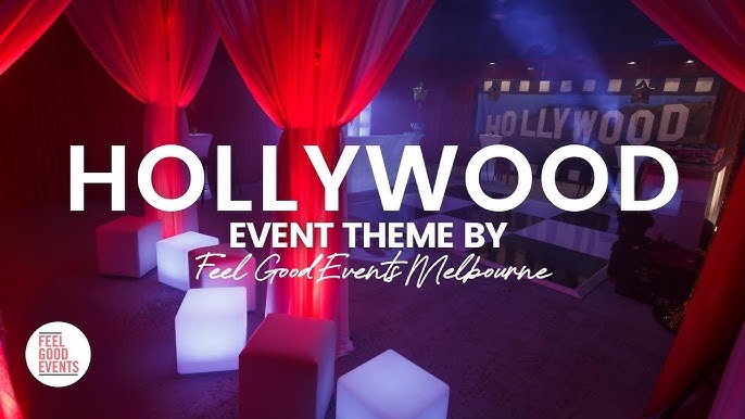 Oscars Party Ideas - Red Carpet Party Decorations - Hollywood