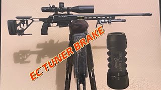 TIKKA ACE TARGET 6.5 CREED with EC TUNER BRAKE (using factory ammo HORNADY MATCH 140gr)