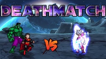 Prime Superman & Hulk V2 VS Goku DBS V3 OP (all form) in Jump Force Mugen 🔥