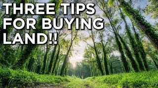 Three KEY Steps To Buying Hunting Property!!