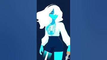 Ghost Girl Alone #lowpoly #3d #b3d