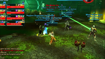 SWTOR - Terror From Beyond 8man Hard Mode - The Withering Horror - Close Call Kill