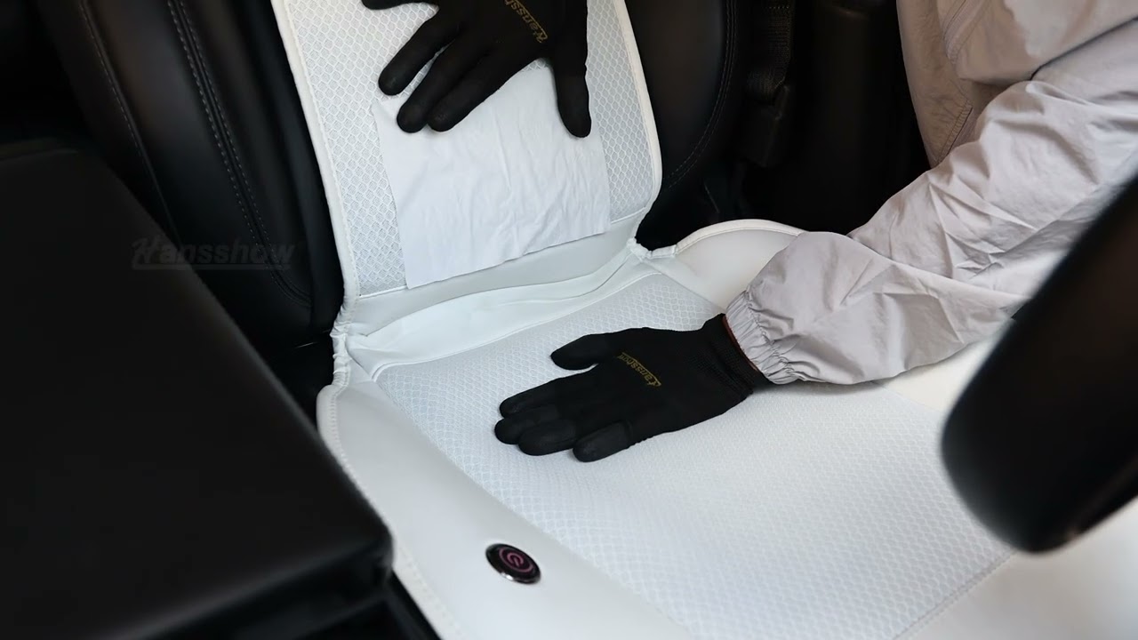 Tesla Model 3 & Y Cooling Seat Cover With Ventilated Breathable Seat Cushion