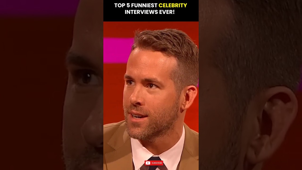 Ranking The Most Unhinged Celebrity Interviews #shorts #celebrity #trending