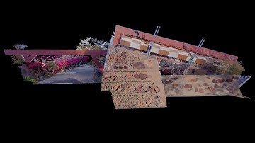 Leica BLK360 - Frank Lloyd Wright. Taliesin West Point Clouds