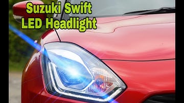 Suzuki Swift Led Projector Headlight | Review & Comparison| Vid ARN
