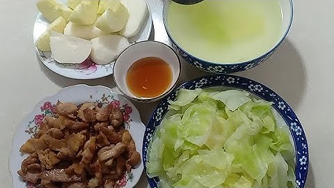 CÁCH NẤU BỮA CƠM ĐƠN GIẢN NHẤT TẠI NHÀ NGON.