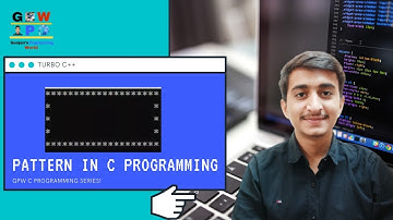 How To Make Pattern In C Programming Language || How To print Rectangle On  Output Screen