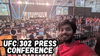 I Attended UFC 302 Press Conference at the Prudential Center, Newark