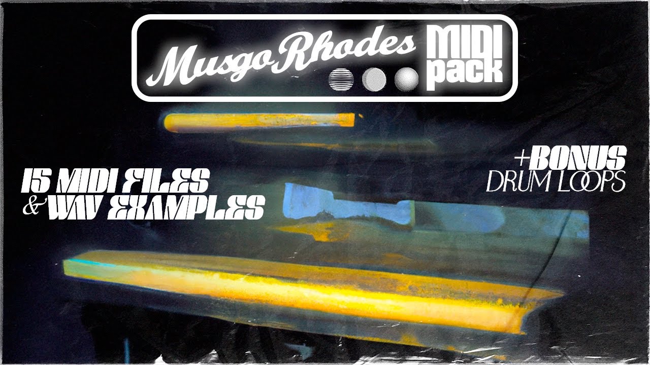 Making a beat with the MusgoRhodes MIDI pack!