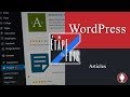 Les articles dans wordpress