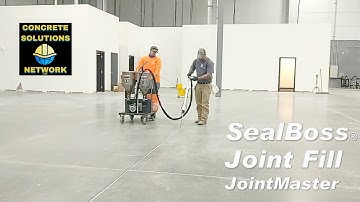 Polyurea Joint Filling Machine JointMaster - Joint Fill Pump Training, SealBoss 6500 Joint Filler