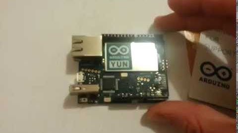 Arduino Yun unboxing
