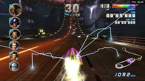 Fzero GX - 4K - Lightning - Loop Cross